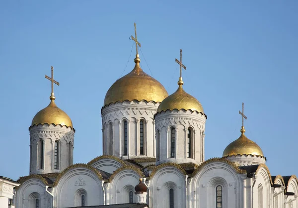 Dormition Cathedral Hemelvaart Kathedraal Vladimir Rusland — Stockfoto