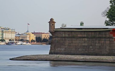 Saint Petersburg 'daki Peter ve Paul kalesindeki Naryshkin Kalesi. Rusya