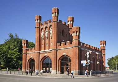 Kalininingrad 'daki King' s Gate. Rusya