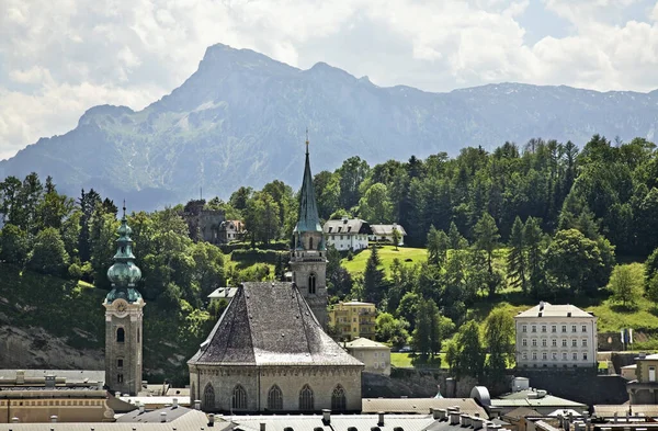 Utsikt Över Salzburg Österrike — Stockfoto