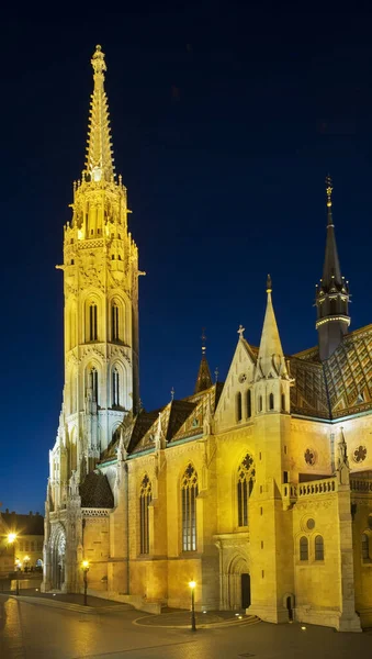 Iglesia Matthias Plaza Szentharomsag Budapest Hungría —  Fotos de Stock