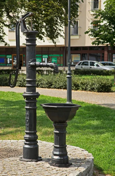 Old Standpipe Square Lech Maria Kaczynski Wloclawek Poland — Stock Photo, Image