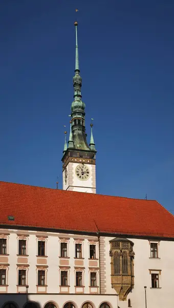 Adosado Upper Square Horni Namesti Olomouc Moravia República Checa — Foto de Stock