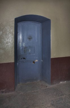 Shlisselburg 'daki Oreshek Kalesi' nde yeni bir hapishane. Leningrad Oblastı. Rusya
