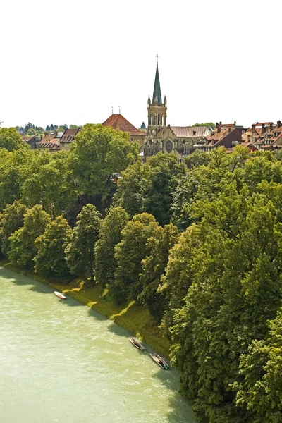 Rivière Aare Berne Suisse — Photo