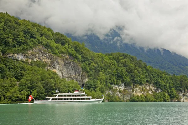 Interlaken Deki Brienz Gölü Sviçre — Stok fotoğraf