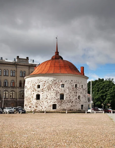 Torre Redonda Vyborg Rusia —  Fotos de Stock