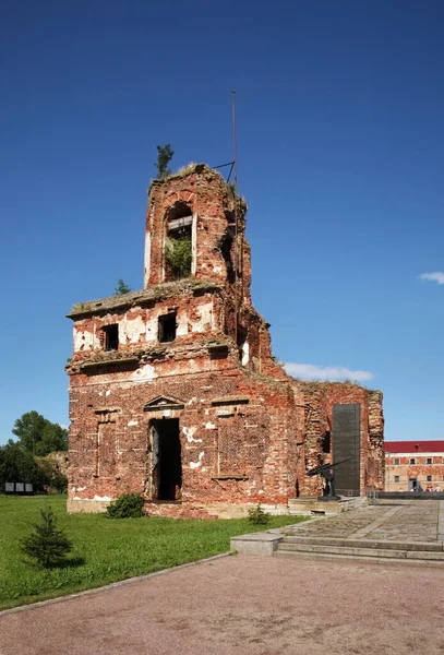 Ruinas Catedral San Ioann Fortaleza Oreshek Shlisselburg Oblast Leningrado Rusia —  Fotos de Stock