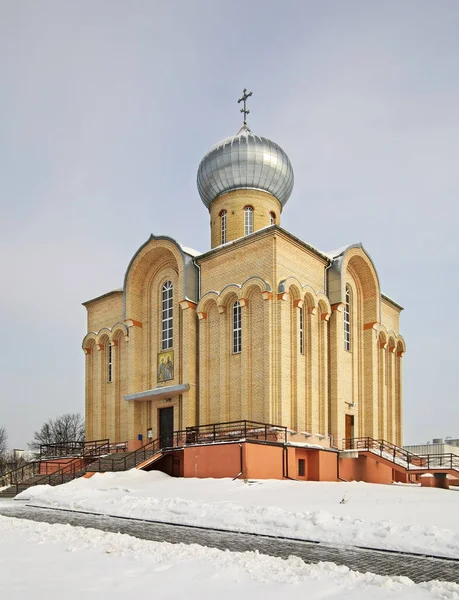 Собор Святого Петра Павла Волковыске Беларусь — стоковое фото