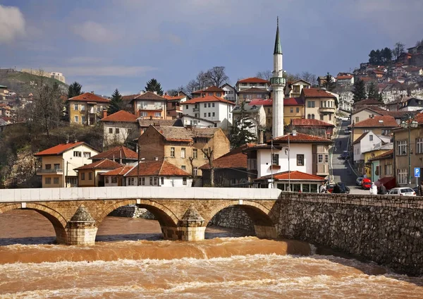 Pont Vjecnica Sarajevo Bosnie Herzégovine — Photo