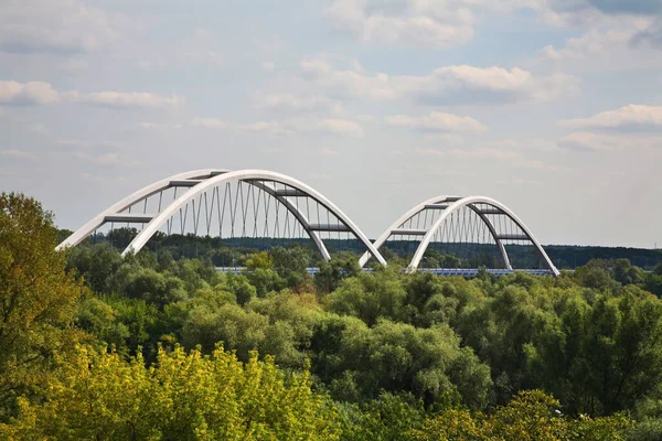 Puente Elzbieta Zawacka Torun Polonia —  Fotos de Stock