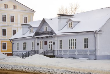 Museum of Eliza Orzeszkowa in Grodno. Belarus clipart