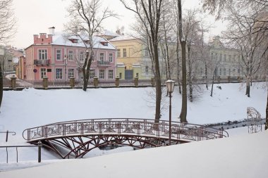 Grodno 'daki Jean-Emmanuel Gilibert Parkı. Beyaz Rusya