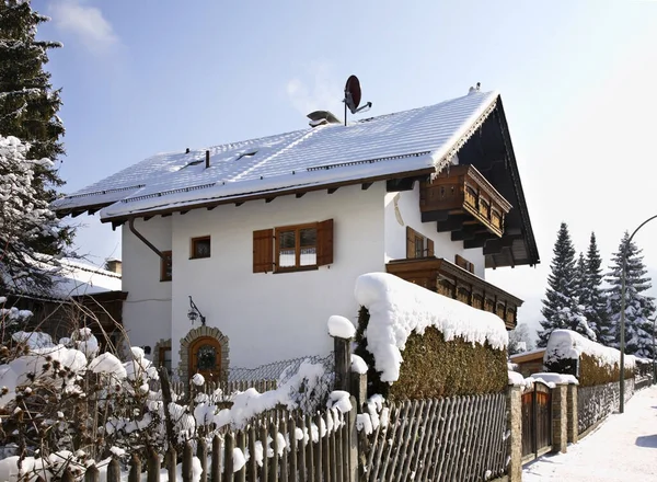 Vue Garmisch Partenkirchen Bavière Allemagne — Photo