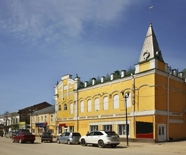 Prédio Cinema Rua Soviética Kasimov Oblast Ryazan Rússia — Fotografia de Stock