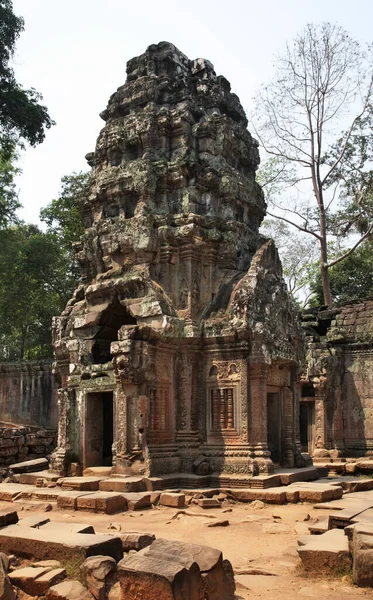 Prohm Tempel Angkor Provincie Siem Reap Cambodja — Stockfoto