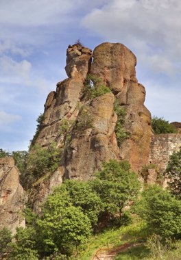 Belogradchik yakınlarındaki kayalar. Bulgaristan