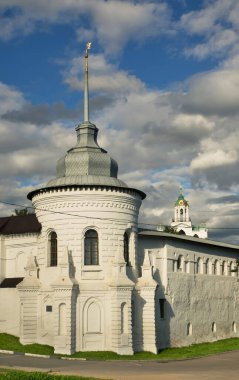 Yaroslavl 'daki Spaso-Preobrazhensky (Şekil Değiştirme) manastırı. Rusya