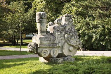 Bydgoszcz 'deki heykel. Polonya