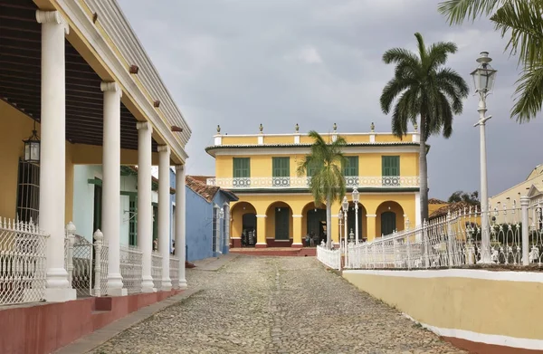 Plaza Mayor Trinidad Kuba — Stockfoto