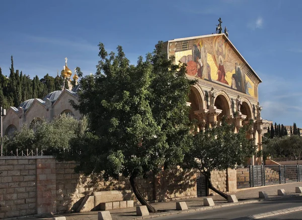 Церковь Наций Иерусалиме Израиль — стоковое фото