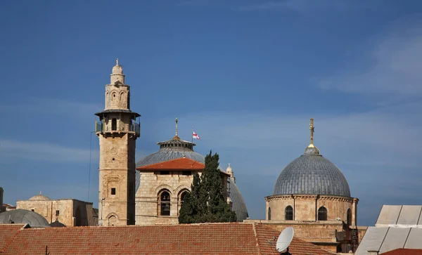 Grabeskirche Auferstehungskirche Jerusalem Israel — Stockfoto