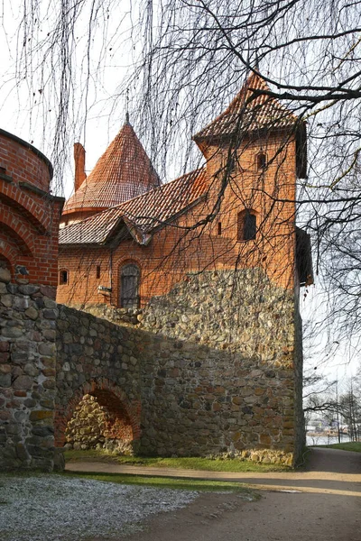 Ostrovní Hrad Trakai Litva — Stock fotografie