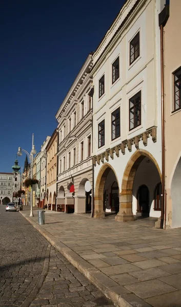 Ottokar Torget Ceske Budejovice Republiken Tjeckien — Stockfoto