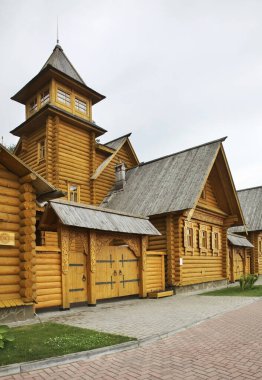Gorodets 'te Ustalar Şehri. Nizhny Novgorod Oblastı. Rusya