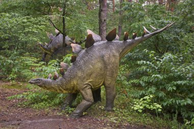 JuraPark Solec - Solec Kujawski 'deki dinozor parkı. Polonya