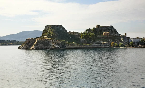 Antigua Fortaleza Ciudad Corfú Países Bajos —  Fotos de Stock