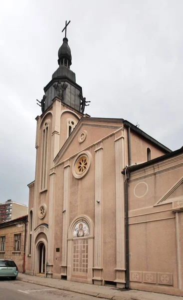 Iglesia Exaltación Santa Cruz Nis Serbia —  Fotos de Stock