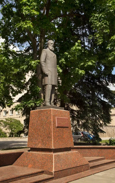 Monumento Mitrofan Klyuev Lipetsk Russia — Foto Stock