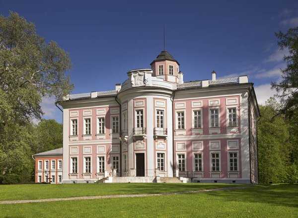 Main house of estate at Bolshiye Vyazyomy. Odintsovsky district. Moscow oblast. Russia