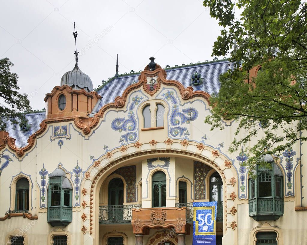 Raichle House in Subotica. Serbia