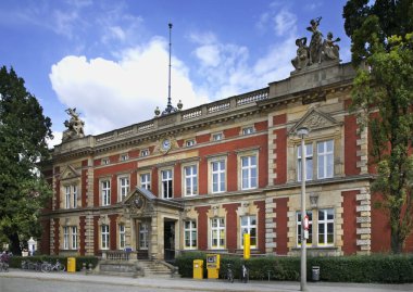 Gorlitz 'de postane binası. Almanya