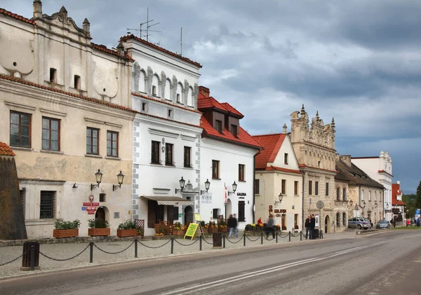 Ulica Senatorska Kazimierzu Dolnym Polska — Zdjęcie stockowe