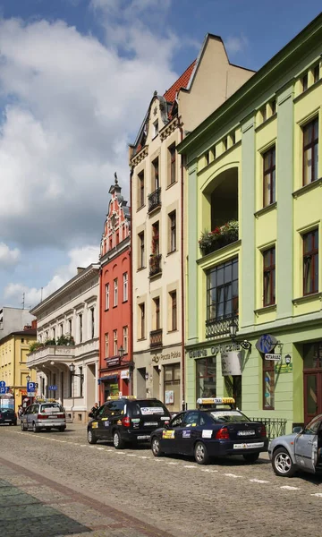 Plaza Del Nuevo Mercado Torun Polonia — Foto de Stock