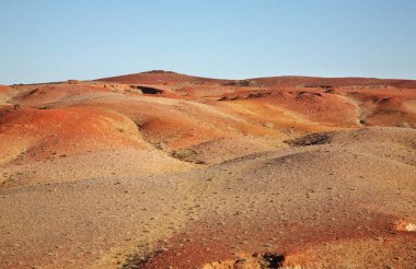 Gobi Çölü, Sainshand yakınlarında. Moğolistan