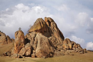 Gorkhi-Terelj Ulusal Parkı. Moğolistan