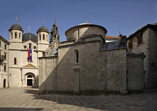 Piazza San Luca Luka Kotor Montenegro — Foto Stock