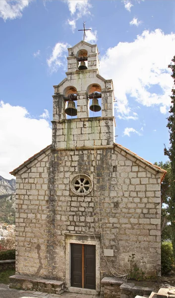 Iglesia San Esteban Sveti Stefan Montenegro —  Fotos de Stock