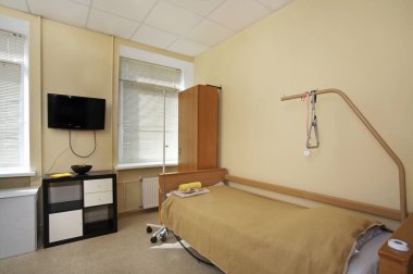 Moskova 'daki hastane koğuşunda. Rus Federasyonu