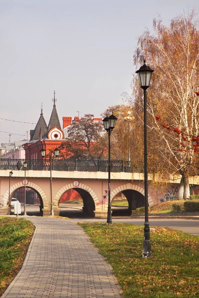 Aleksandrowski Most Nad Rzeką Orlik Oryolu Orel Rosja — Zdjęcie stockowe