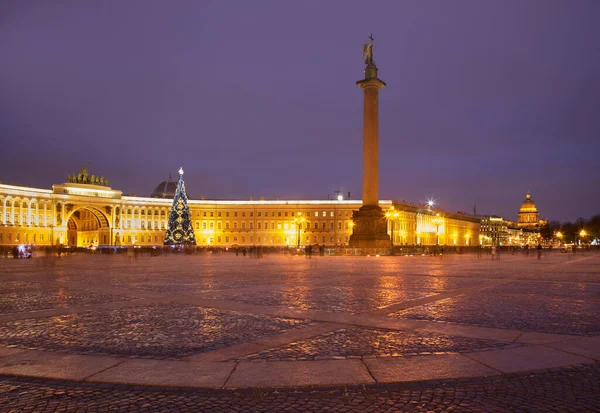 Plaza Del Palacio San Petersburgo Rusia — Foto de Stock