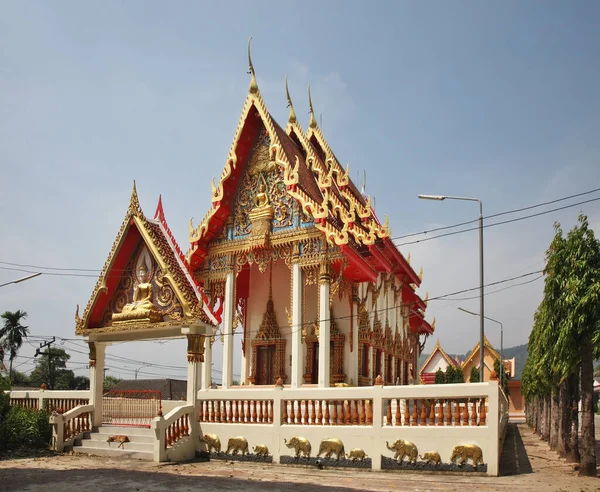 Wat Naka Wat Nakaram Dans Ville Phuket Province Phuket Thaïlande — Photo