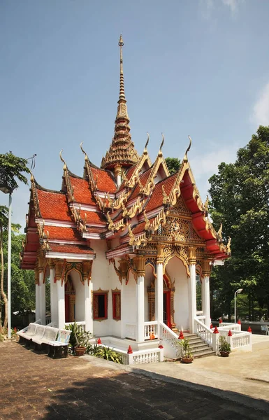 Wat Ket Eller Wat Anuphat Kritdarams Tempel Kathu Phuket Provinsen — Stockfoto