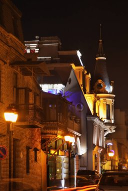 Batumi 'nin manzarası. Adjara Özerk Cumhuriyeti. Georgia
