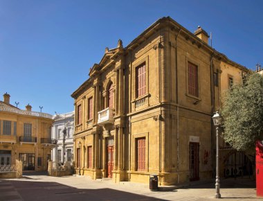 Lefkoşe 'deki Faneromeni Meydanı. Kıbrıs