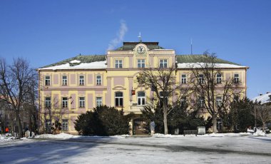 Liptovsky Mikulas 'taki kasaba evi. Slovakya